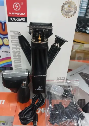 Máquina 3 em 1 para cabelo barba e corpo 