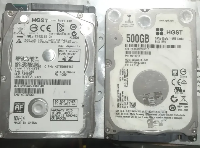 hd sata de 500gb para notebook