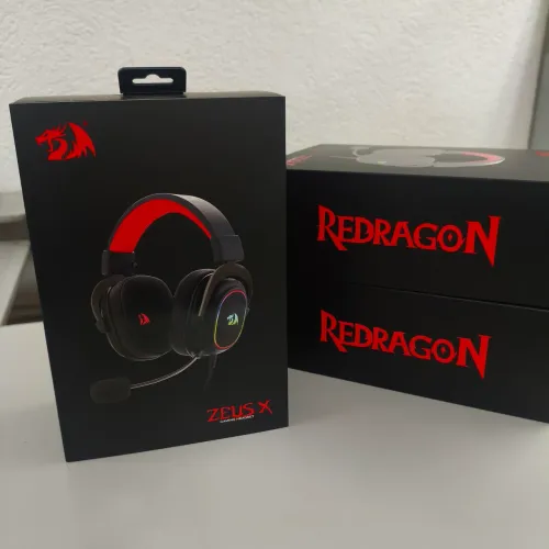 Headset Gamer Redragon Zeus X RGB (USB 7.1) - NOVO!