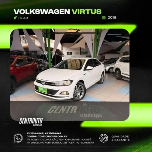 Volkswagen Virtus Highline 200 TSI 1.0 Flex 12V AUT 2018