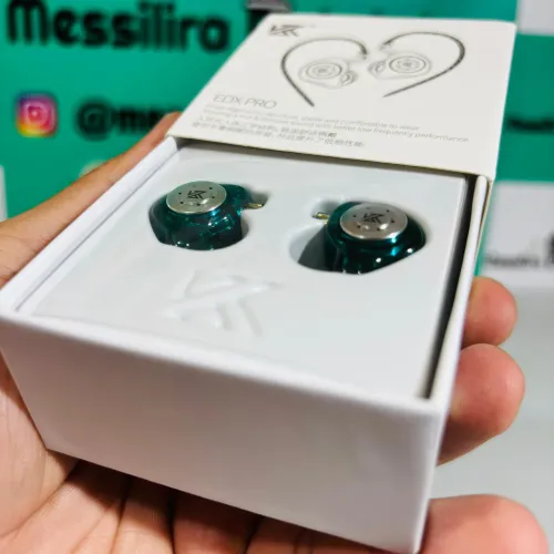 Fone de ouvido dinâmico KZ EDX Pro com Mic
