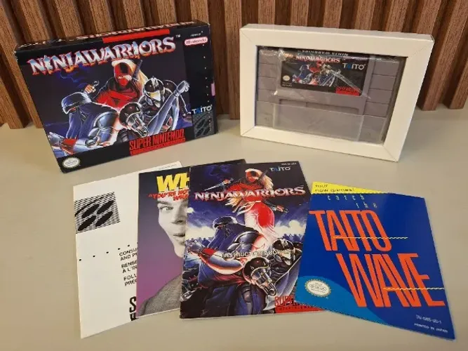 Ninja Warriors Original Americano para Super Nintendo SNES