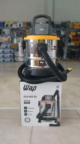 Aspirador de pó e água 20L Inox 1900w - Wap(Novo)