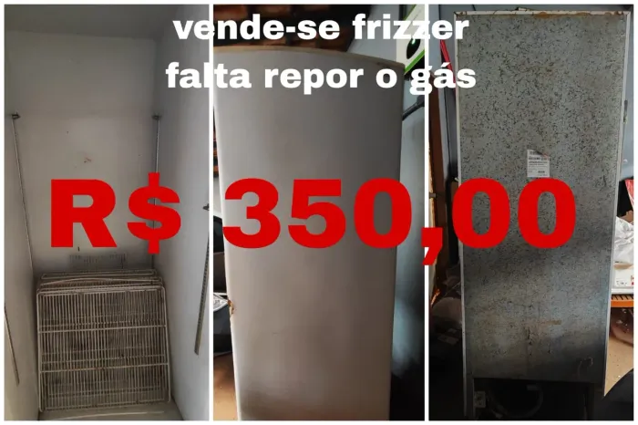 Frizzer - Falta repor o gás