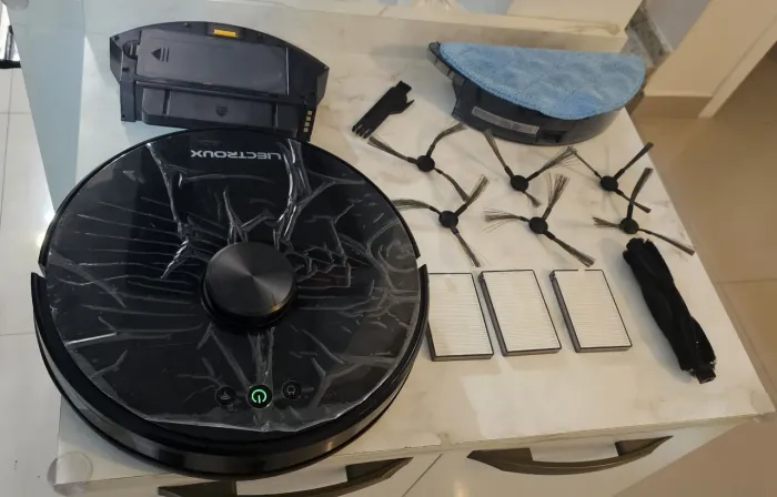 Robô Aspirador Inteligente com Mapeamento a Laser + Passa Pano