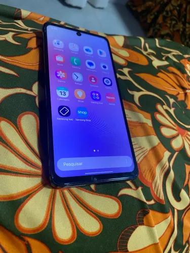 A53 128 gigas celular de procedência limpeza