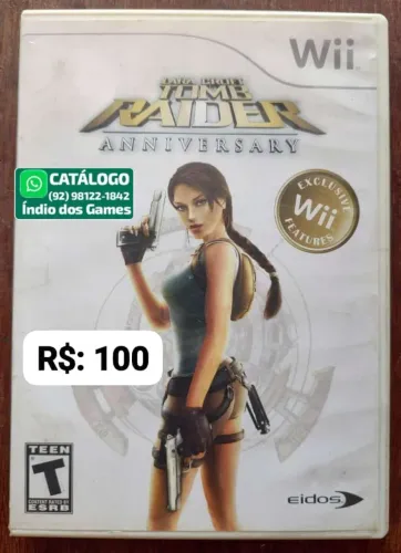 Tomb Raider Anniversary = R$: 100