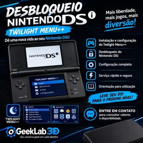 DESBLOQUEIO NINTENDO DSi ? TWILIGHT MENU++
