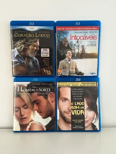 Bluray 4 filmes originais