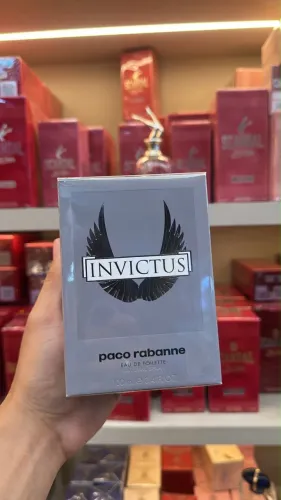 Perfume Invictus EDT 100ML Paco Rabanne Original Lacrado