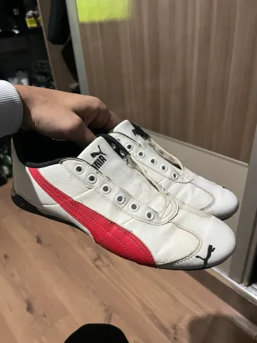 TENIS PUMA FERRARI BRANCO NUMERO:40 (ORIGINAL)