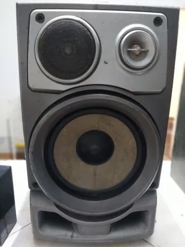 CAIXA ACUSTICA AIWA MODEL SX-ZR900YL VINTAGE.. COLECIONADOR..DISPENSO CURIOSOS