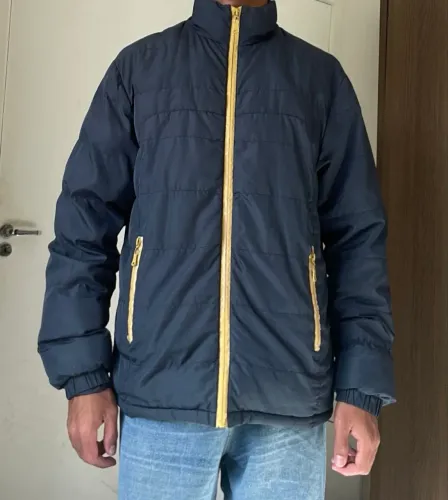 Jaqueta Puffer azul California Surf