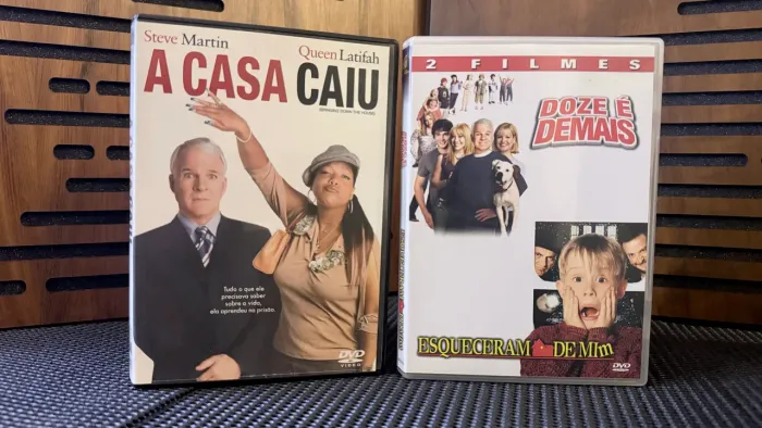 Kit Comedia em DVD - Esqueceram De Mim - Doze é Demais - A Casa Caiu (Usado)