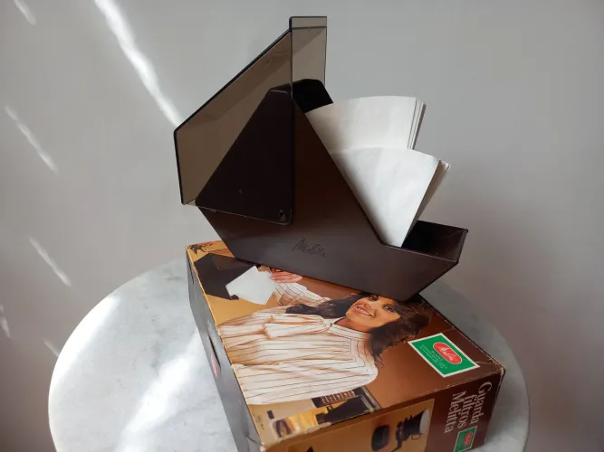Porta filtros de café Melitta décadas 70/80