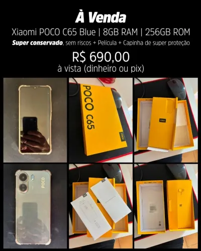 Celular Poco C65 BLUE