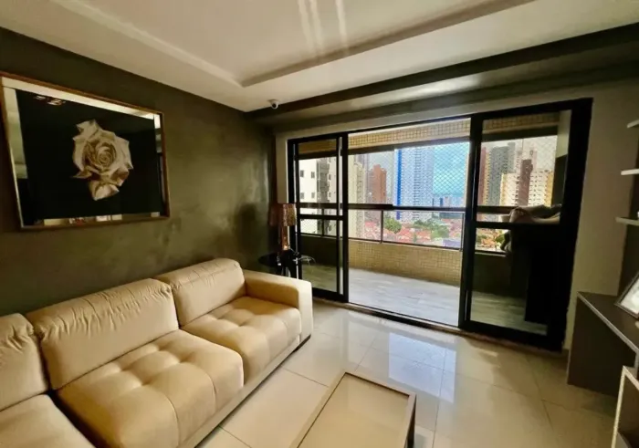 Apartamento à Venda 121m² 3 Quartos Elevador Vista Mar Miramar/João Pessoa