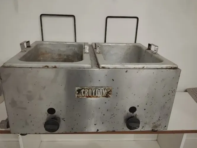 Fritadeira Croydon 2 Cubas Gás GLP
