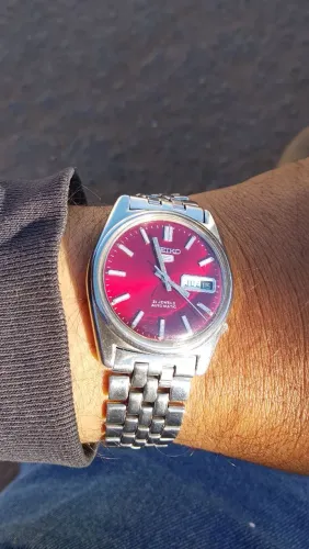 Seiko 6119 vermelho