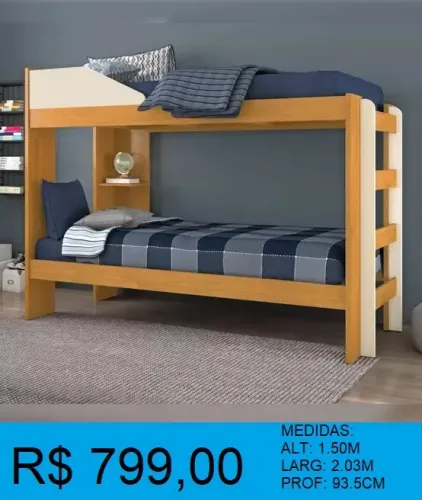 Beliche a pronta entrega