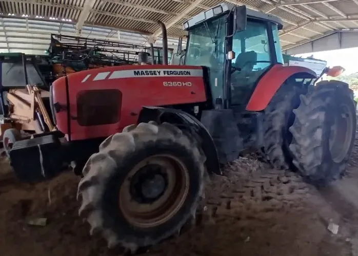 Trator 6360 Massey Ferguson, ano 2008