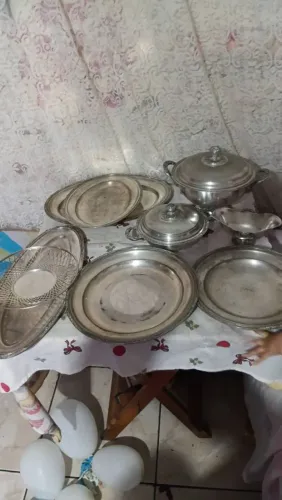 Vendo conjunto Meridional prata 90