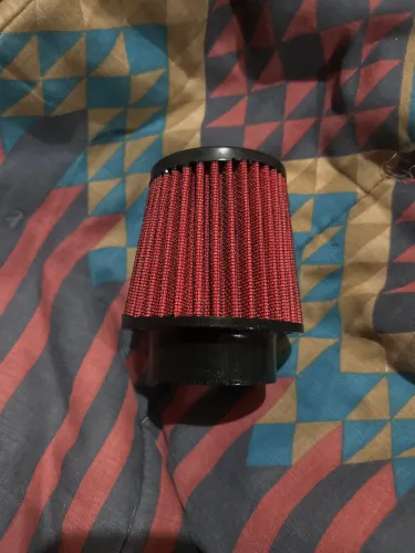 Filtro de Ar Esportivo Universal Vermelho