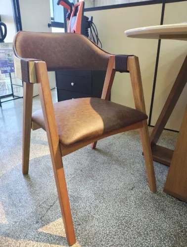 Cadeira de jantar inspirare linho 