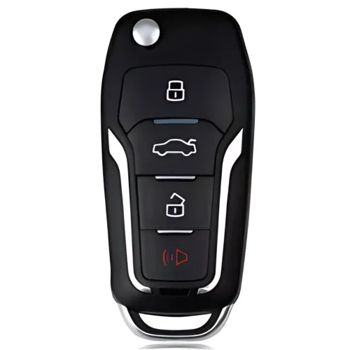 Chave automotiva Ford com controle remoto 315 MHz 4D63 80 bit chip para Ford 
