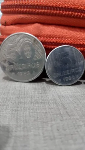 Moedas Cruzeiros antigos