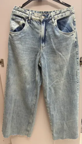 calça jeans pantalona bluesteel