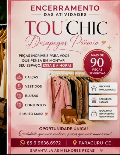 Quer renovar seu Estoque de Roupas? Leia nosso Anúncio ?