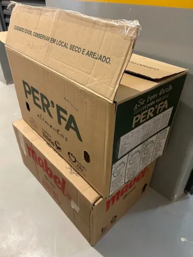 Caixas de Papelão - 3 Tamanhos (P, M e G) - Ótimo Estado
