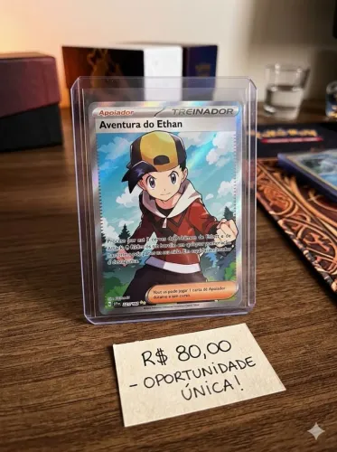 Carta Pokemon Aventura de Ethan