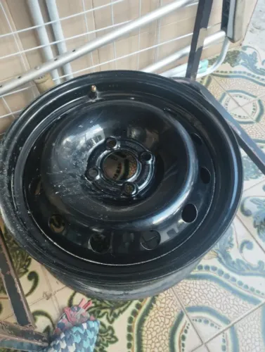 Roda de ferro aro 15 Renault (nova)
