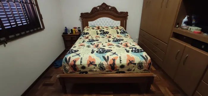 Cama Casal Colonial Cerejeira
