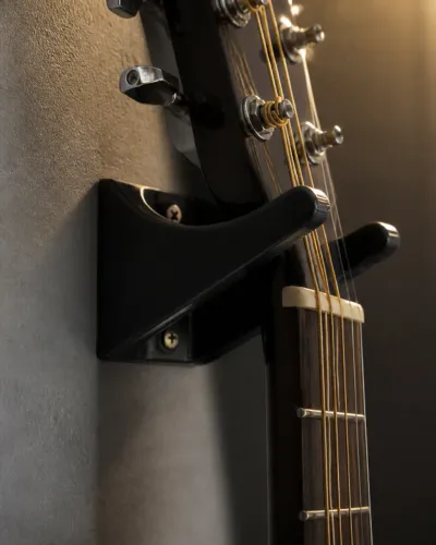 Suporte de Parede para Violão - Preto