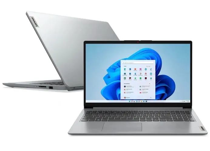 Notebook Lenovo IdeaPad 1i Intel Core i5 - 8GB RAM SSD 512GB Windows 11 15,6? 15IAU7