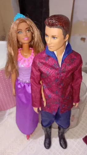 Casal Barbie e Ken diamante Mattel