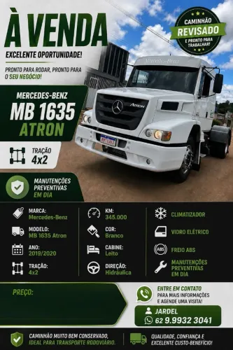 Mercedes Benz MB 1635 Atron