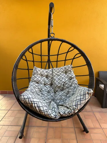 Cadeira suspensa NINHO com suporte