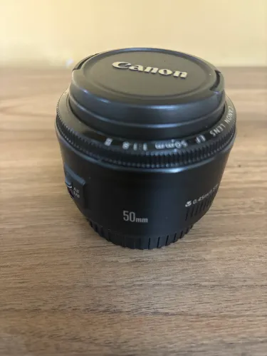 Lente Canon 50mn 1.8