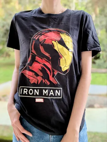 Camiseta Homem de Ferro