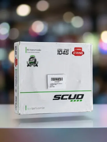 Kit Transmissão SCUD Platinum C/ Retentor Honda CB 250f Twister (2016 a 22) - Novo/Lacrado