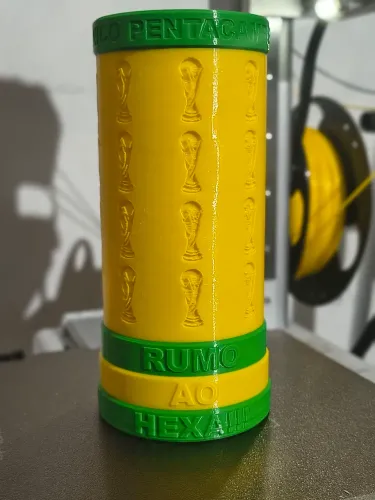 Porta lata e longe Neck do Brasil Rumo ao Hexa