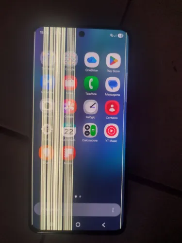 SAMSUNG S21FE 128 GIGAS está novo só tem que trocar a tela