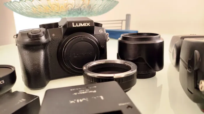 Lumix G7 muito conservada