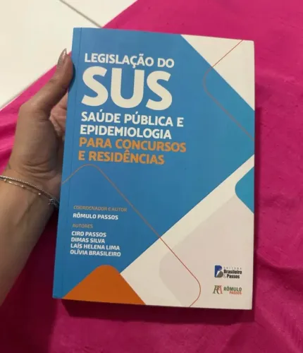 Livro Legislação do SUS para concursos e residências - Rômulo Passos