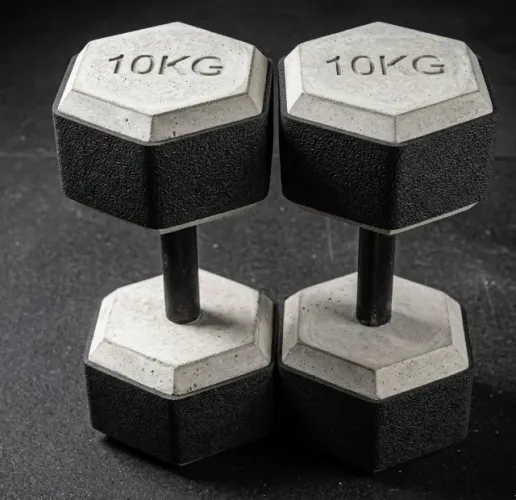 2 halteres de 10kg