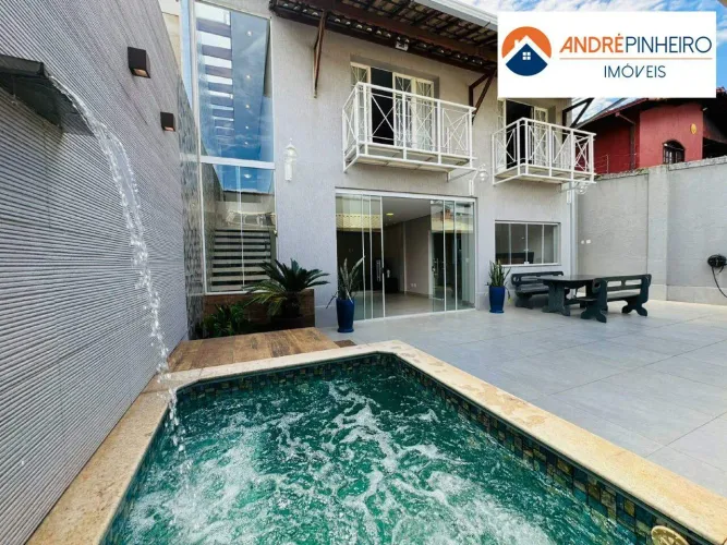 CASA MODERNA NO ITAPOÃ | 4 QUARTOS | PISCINA | ÁREA GOURMET